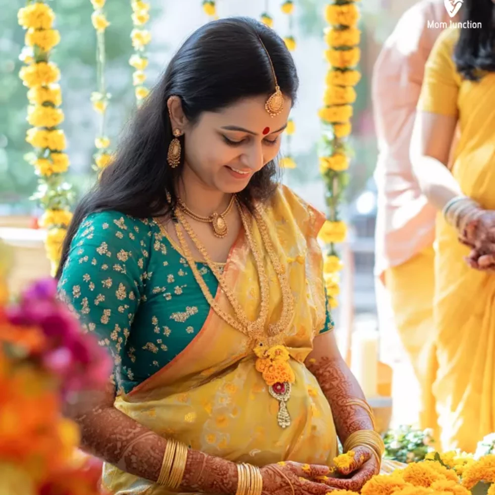 गोद भराई पूजा